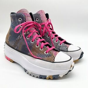Converse Run Star Hike High Knit Mashup Sneakers